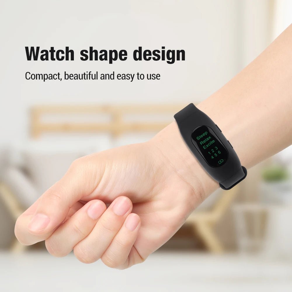 1️⃣ Micro-Current Intelligent Sleep Aid Wristband