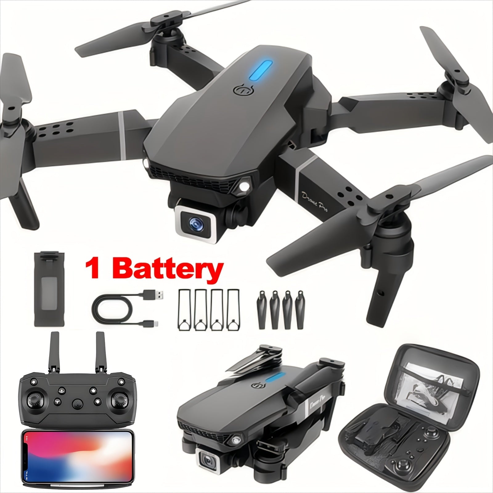 Dron 4K GPS Cámara Dual