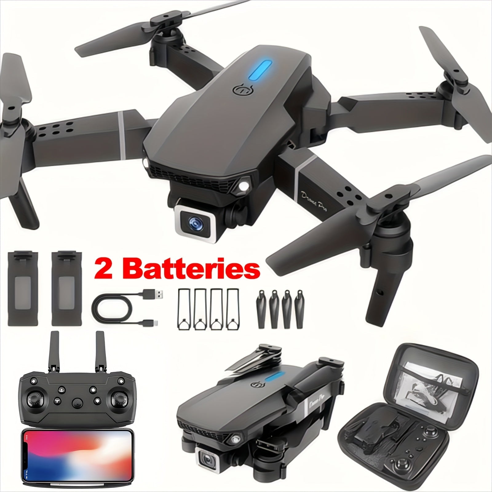 Dron 4K GPS Cámara Dual