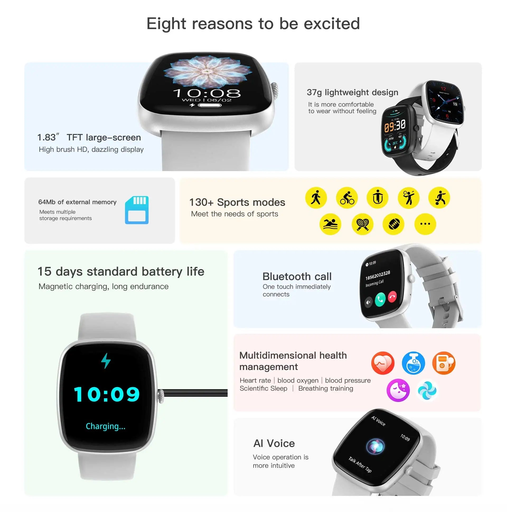 OLEVS 8207 Sport Smartwatch