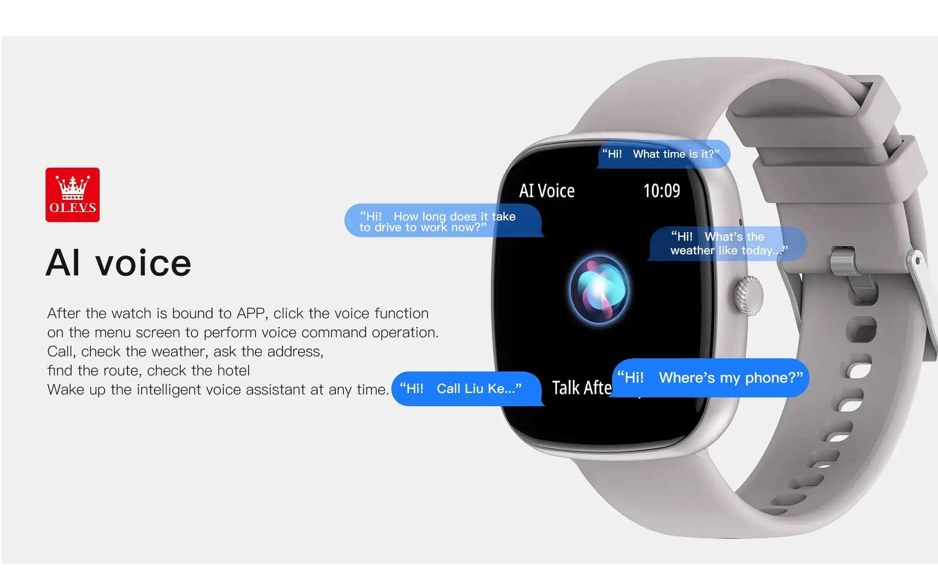 OLEVS 8207 Sport Smartwatch