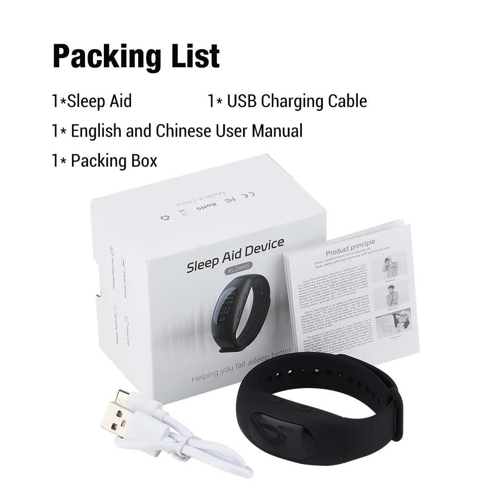 Sleep Aid Wristband Device