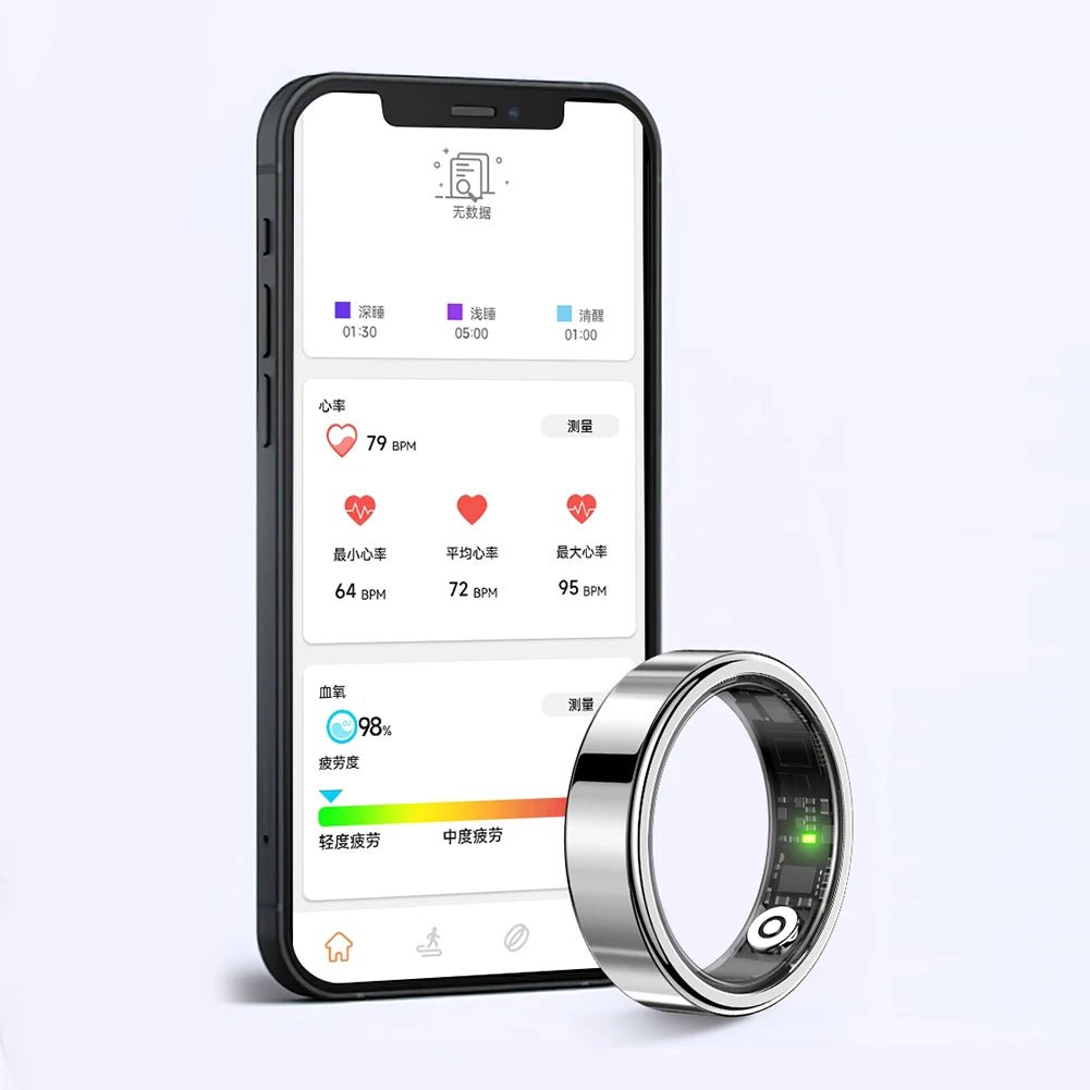 SR09 Smart Ring Tracker