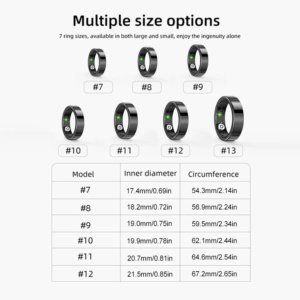 SR09 Smart Ring Tracker