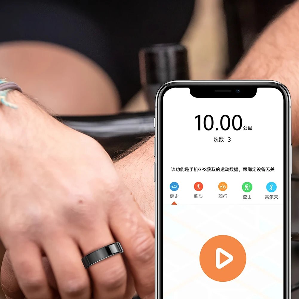 SR09 Smart Ring Tracker